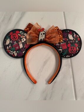 Disney Halloween 2022 Minnie Ears Headband